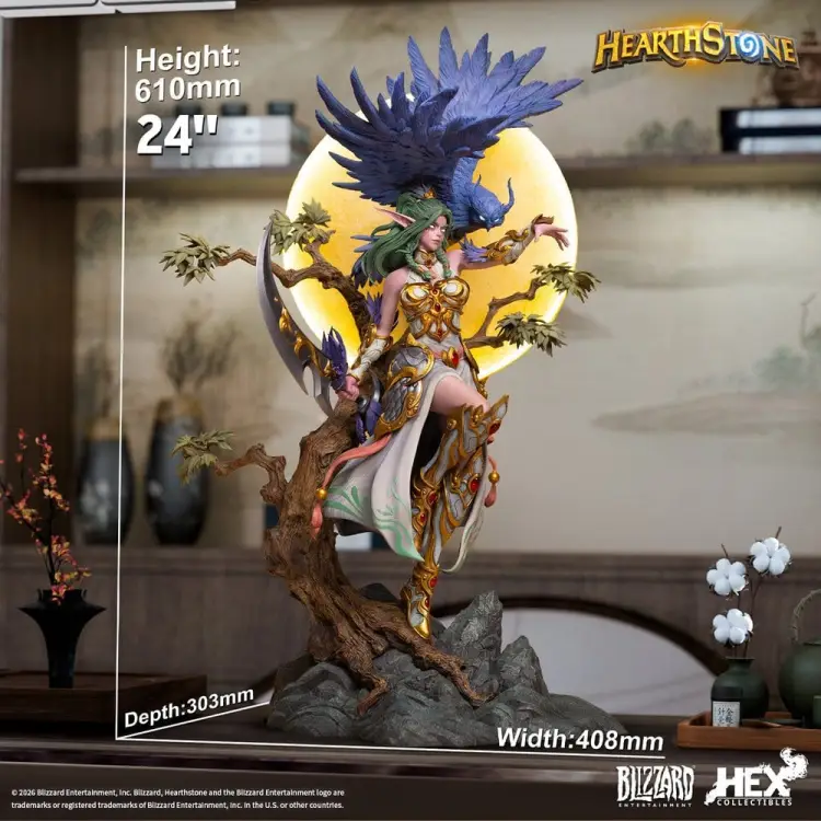 HEX Collectibles Hearthstone - Tyrande - Signature Statue