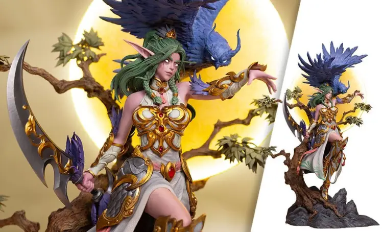HEX Collectibles Hearthstone - Tyrande - Signature Statue