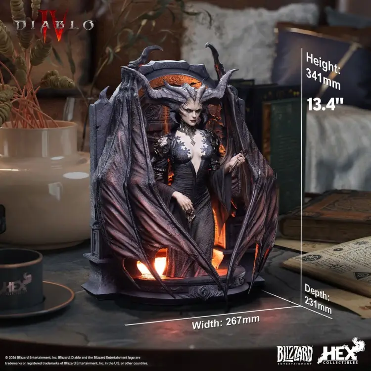 HEX Collectibles Diablo IV - Lilith - Figurka