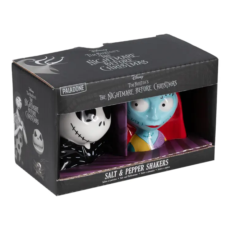 NBX - Jack & Sally - Zestaw solniczka i pieprzniczka
