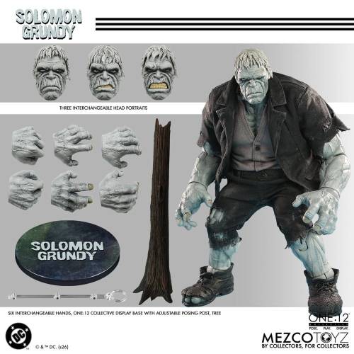 Mezco Toys DC Comics - Solomon Grundy - One:12 Collective Action Figure 1/12