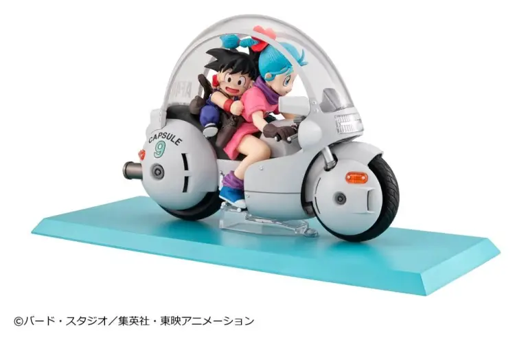 Megahouse Dragon Ball - Son Goku & Bulma - Desktop Real McCoy PVC Figure Diorama 06 Limited Repeat Edition