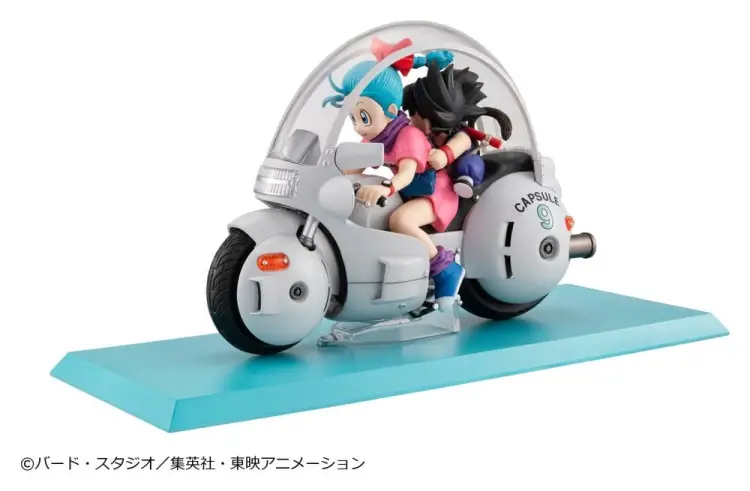 Megahouse Dragon Ball - Son Goku & Bulma - Desktop Real McCoy PVC Figure Diorama 06 Limited Repeat Edition