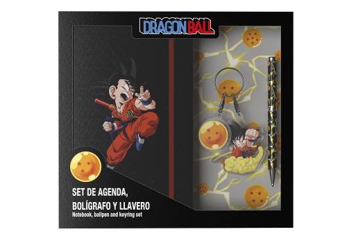 CYP Dragon Ball - Zestaw upominkowy: Zeszyt, Długopis i Brelok