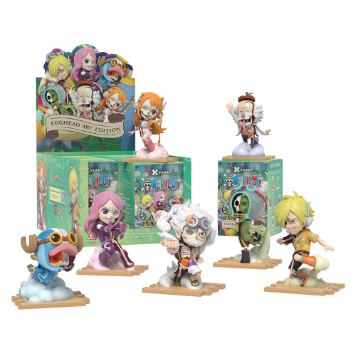 Mighty Jaxx ONE PIECE - Egghead Arc Series Part 2 - XXRay Zestaw 6 Figurek