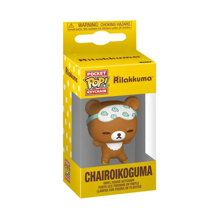 Funko Pocket Pop Brelok Rilakkuma - Chairoikoguma - Sleepy