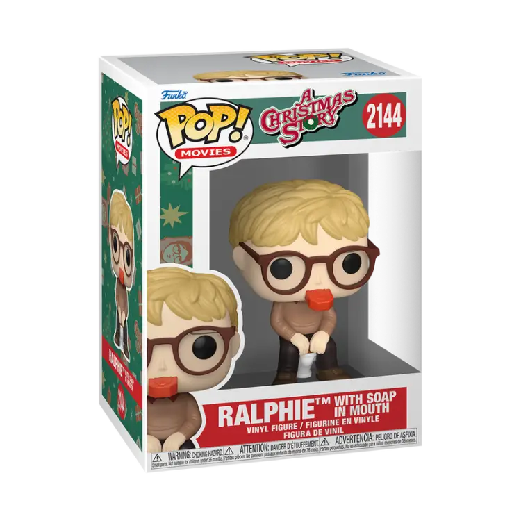 Funko POP! A Christmas Story - Ralphie - Ralphie with soap #2144