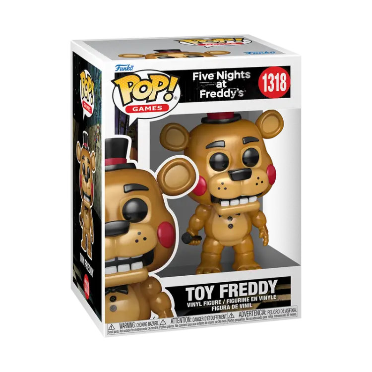 Funko POP! FIVE NIGHTS AT FREDDYS - Toy Freddy #1318