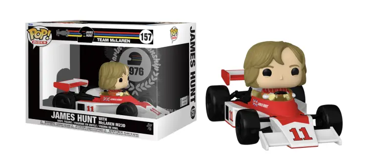 Funko POP! McLaren - James Hunt - James Hunt With McLaren M23D #157