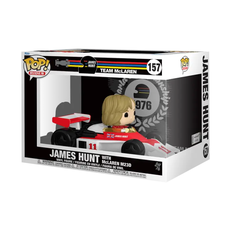 Funko POP! McLaren - James Hunt - James Hunt With McLaren M23D #157