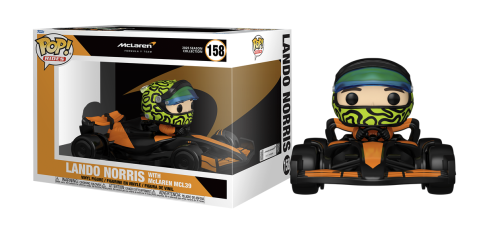 Funko POP! McLaren - Lando Norris - POP Ride Super DLX McLaren MCL39 #158