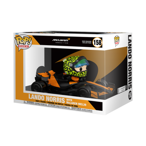 Funko POP! McLaren - Lando Norris - POP Ride Super DLX McLaren MCL39 #158