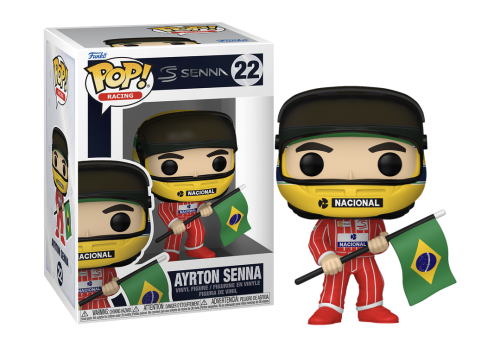 Funko POP! Ayrton Senna - Ayrton Senna - With Brazilian Flag #22