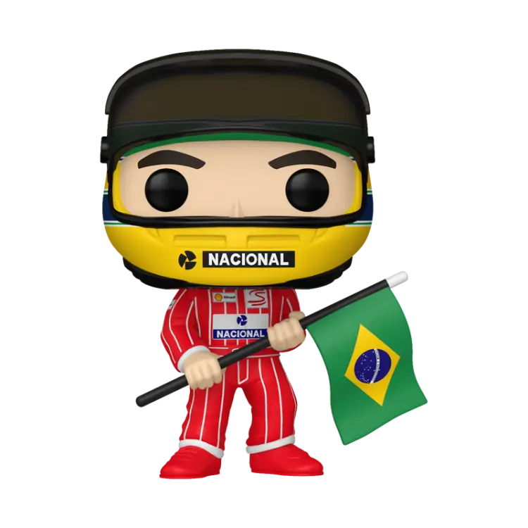 Funko POP! Ayrton Senna - Ayrton Senna - With Brazilian Flag #22