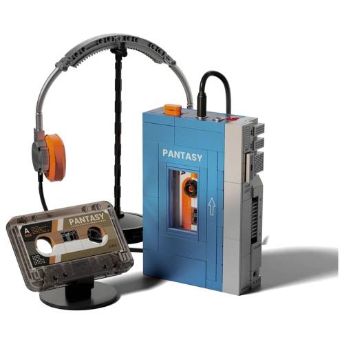PANTASY Cassette Player Building Block Set - 569 Pieces