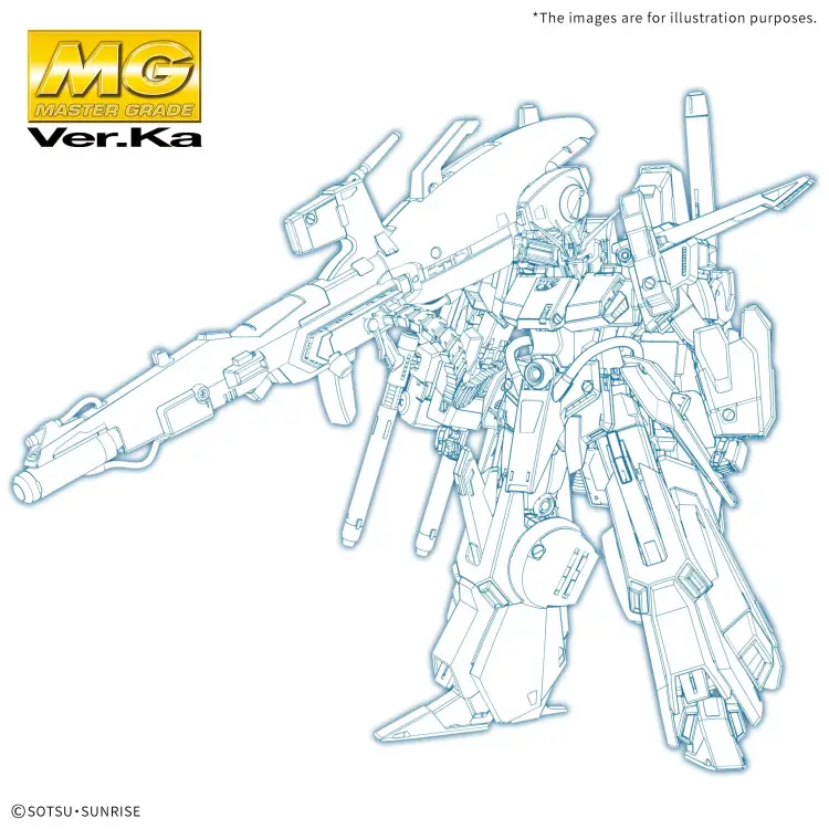 Bandai Model Kit - Gundam - MG 1/100 Full Armor ZZ Gundam Ver. Ka