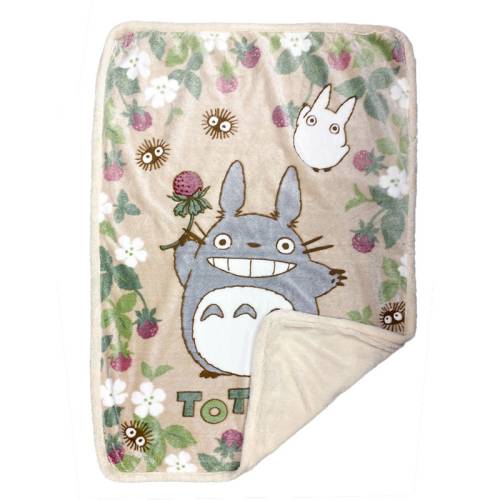 Benelic - My Neighbor Totoro - Totoro Raspberry - Fluffy Blanket 100x140cm