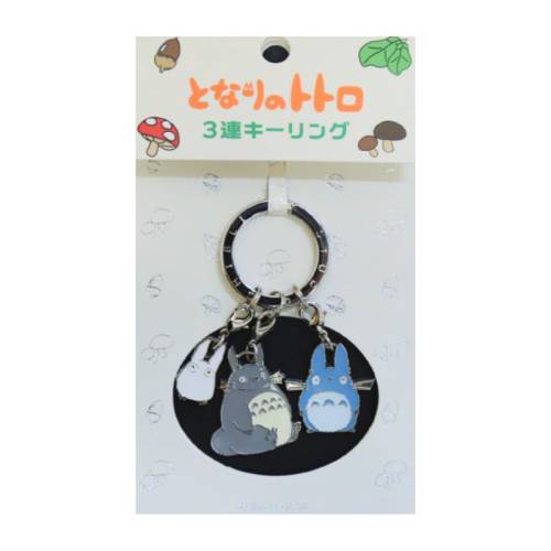 Semic My Neighbor Totoro - Totoro (Grey, blue & white) - Metal Brelok