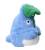 Semic Ghibli - Blue Totoro with leaf - Nakayoshi Plush