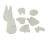 Benelic My Neighbor Totoro - White Totoro - Kumukumu Figurka