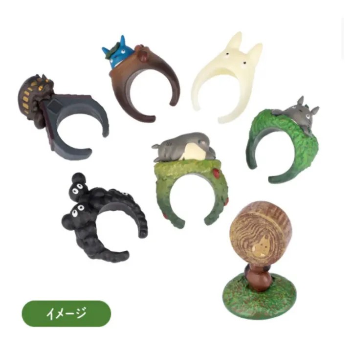 Benelic My Neighbor Totoro - Totoro - 6 Ring Assortment Blind Box