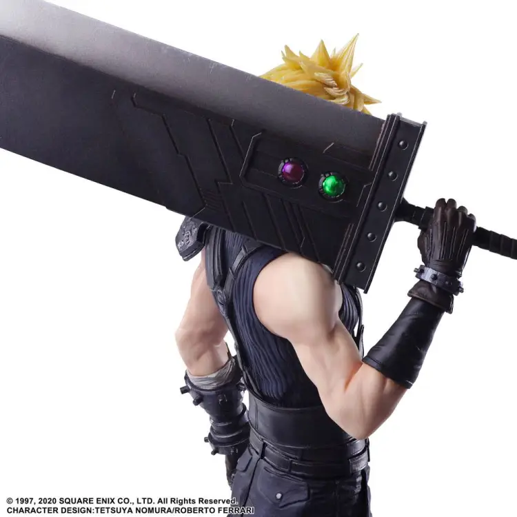 Square Enix FINAL FANTASY VII Remake - Cloud - Static Arts Gallery Statue