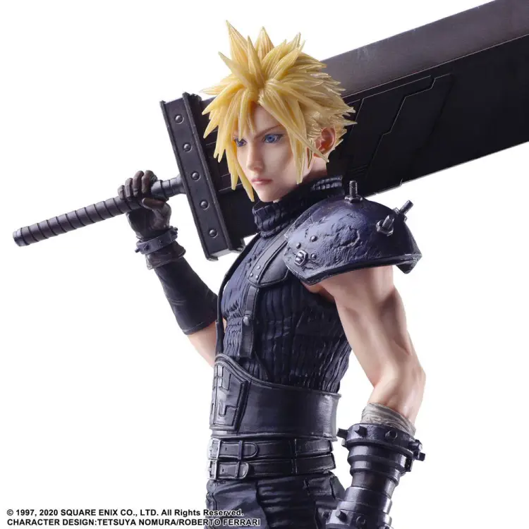 Square Enix FINAL FANTASY VII Remake - Cloud - Static Arts Gallery Statue
