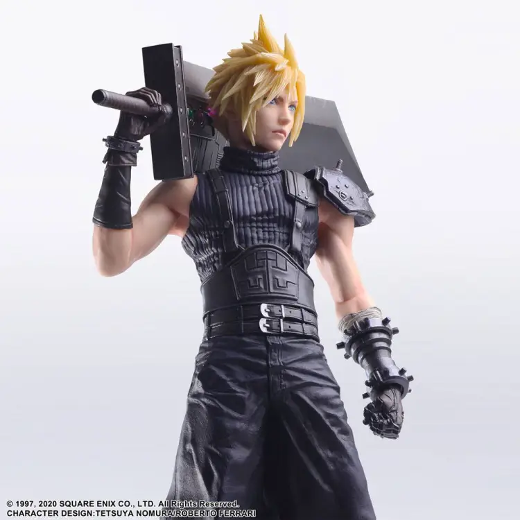 Square Enix FINAL FANTASY VII Remake - Cloud - Static Arts Gallery Statue