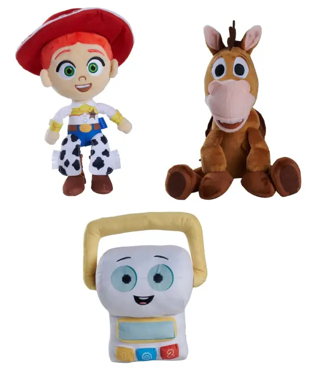 Simba Toys Disney Toy Story - Jessie & Co. - Zestaw 6 Pluszaków 25cm (3 Wzory)