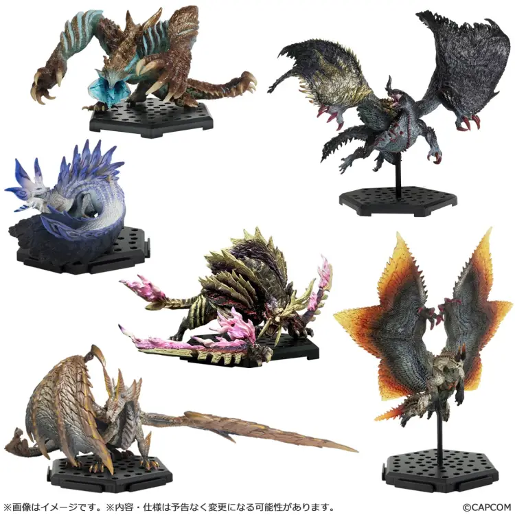 Capcom Monster Hunter - Monsters - Figure Builder Standard Model Plus Vol. 25 26 (6pc)