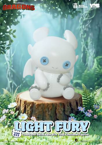 Beast Kingdom How to Train Your Dragon - Light Fury - Figurka Skarbonka Winyl