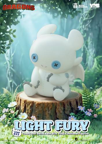 Beast Kingdom How to Train Your Dragon - Light Fury - Figurka Skarbonka Winyl
