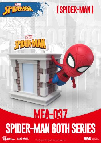 Beast Kingdom Marvel - Spider-Man - 60th Anniversary Series - Zestaw 6 figurek 8 cm