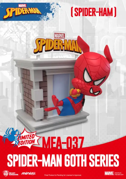 Beast Kingdom Marvel - Spider-Man - 60th Anniversary Series - Zestaw 6 figurek 8 cm