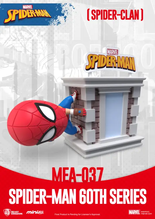 Beast Kingdom Marvel - Spider-Man - 60th Anniversary Series - Zestaw 6 figurek 8 cm
