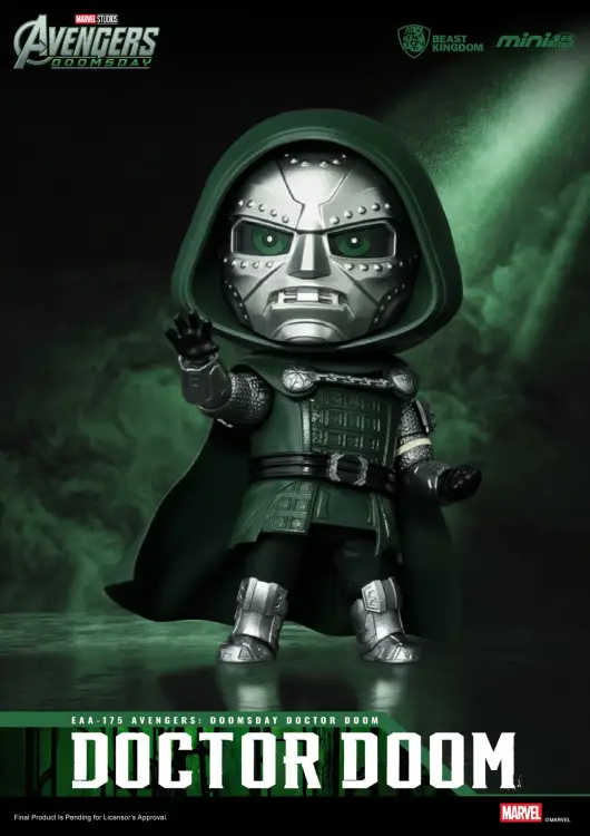 Beast Kingdom Marvel AVENGERS DOOMSDAY - Doctor Doom - Egg Attack Action Figurka