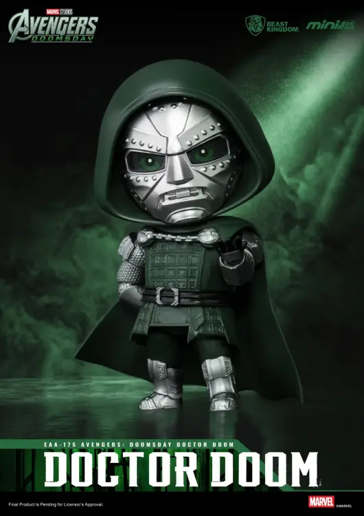 Beast Kingdom Marvel AVENGERS DOOMSDAY - Doctor Doom - Egg Attack Action Figurka