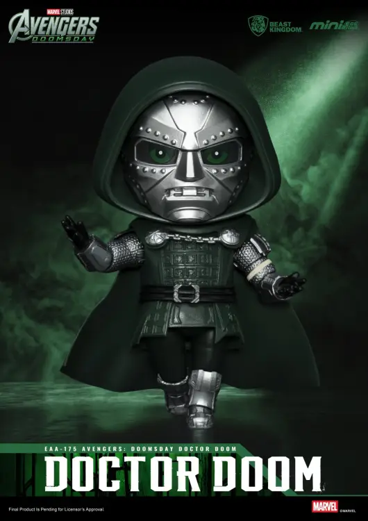 Beast Kingdom Marvel AVENGERS DOOMSDAY - Doctor Doom - Egg Attack Action Figurka
