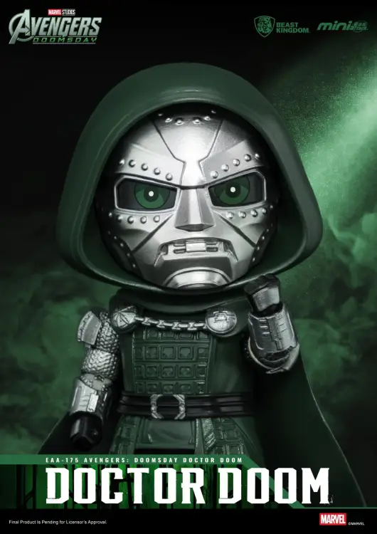 Beast Kingdom Marvel AVENGERS DOOMSDAY - Doctor Doom - Egg Attack Action Figurka