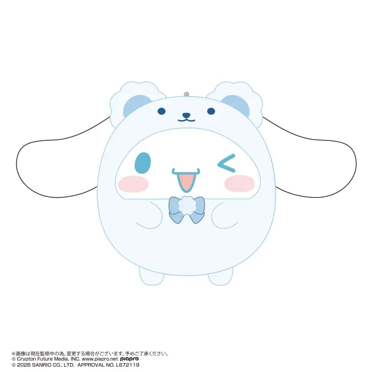 Hatsune Miku x Cinnamoroll - Hatsune Miku & Cinnamoroll - Fuwakororin 4 (6 sztuk) Pluszaków