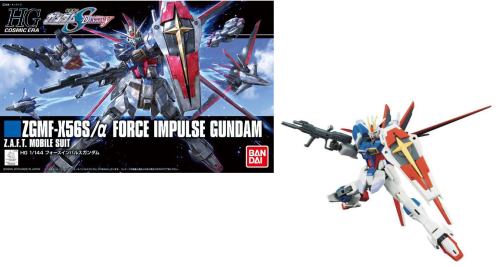 Bandai Model Kit Gundam - Force Impulse Gundam - HGCE 1/144 Model Kit