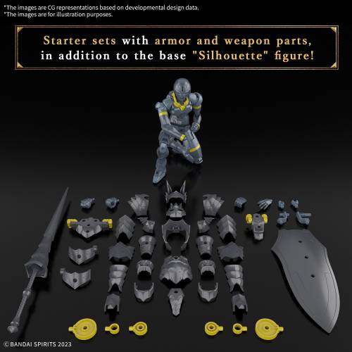 Bandai Model Kit 30MF Gundam - Rosan Lancer - Model Kit