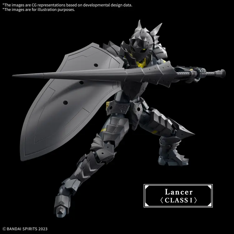 Bandai Model Kit 30MF Gundam - Rosan Lancer - Model Kit