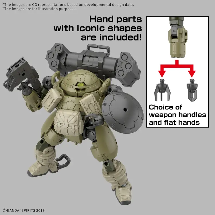Bandai Gundam - bEXM-6 Roundnova I - Model Kit