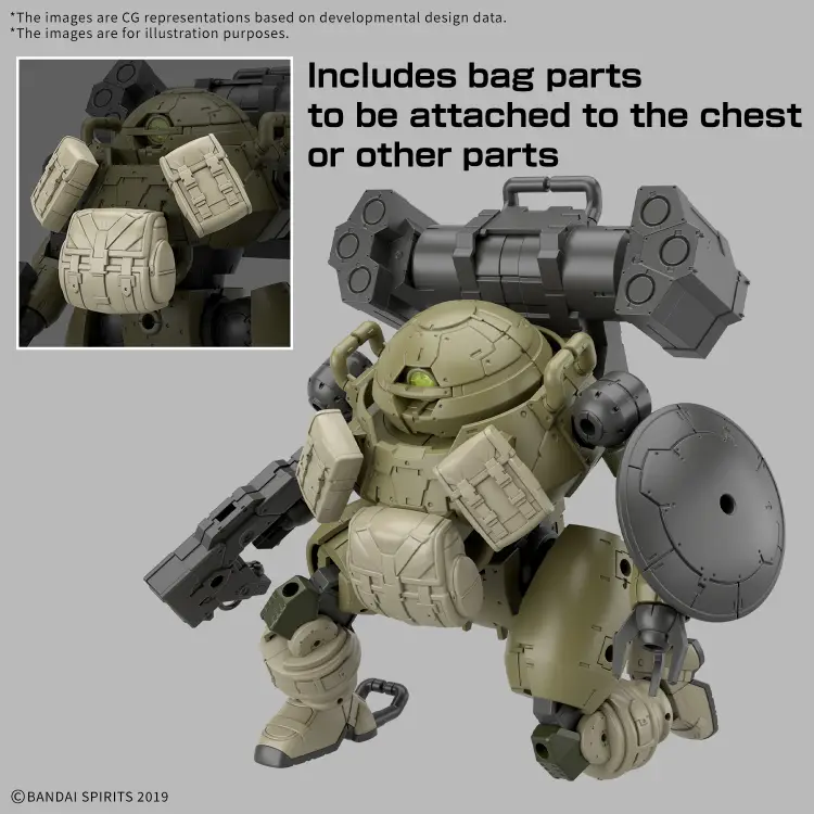 Bandai Gundam - bEXM-6 Roundnova I - Model Kit