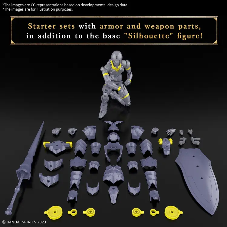 Bandai Gundam - Liber Lancer - Zestaw modelarski