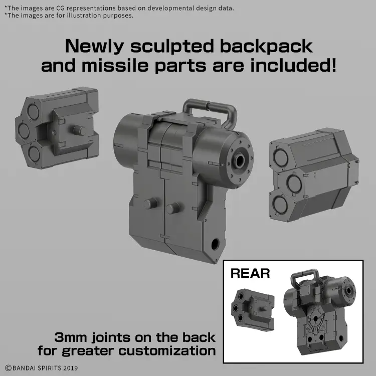 Bandai Gundam - bEXM-6 Roundnova I - Model Kit