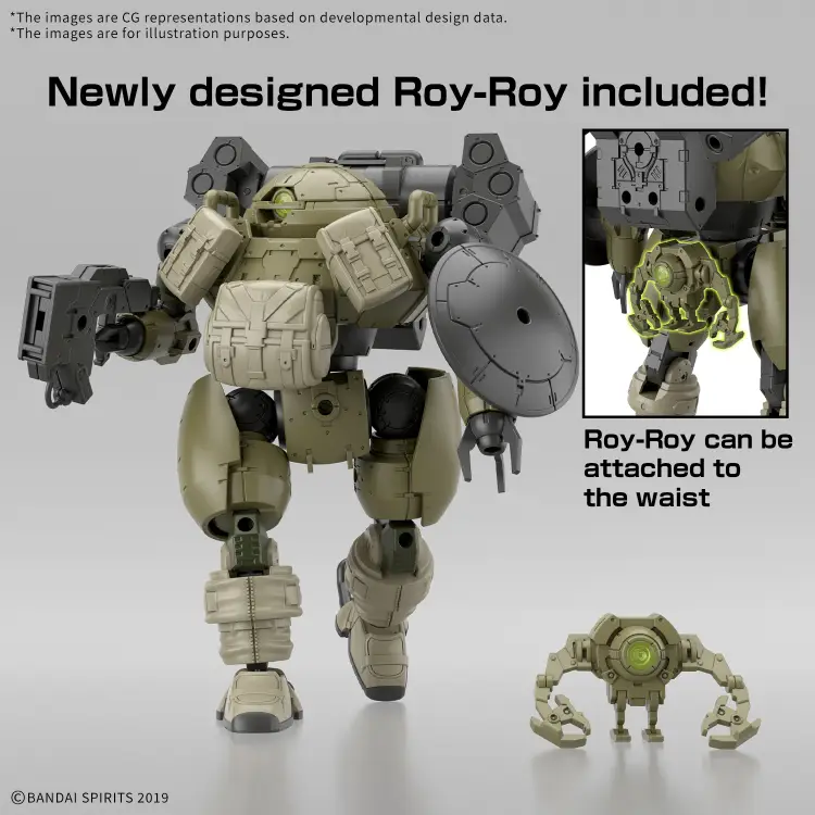 Bandai Gundam - bEXM-6 Roundnova I - Model Kit