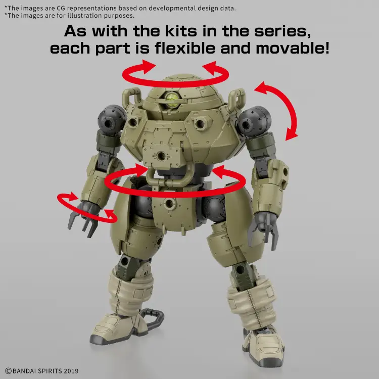 Bandai Gundam - bEXM-6 Roundnova I - Model Kit