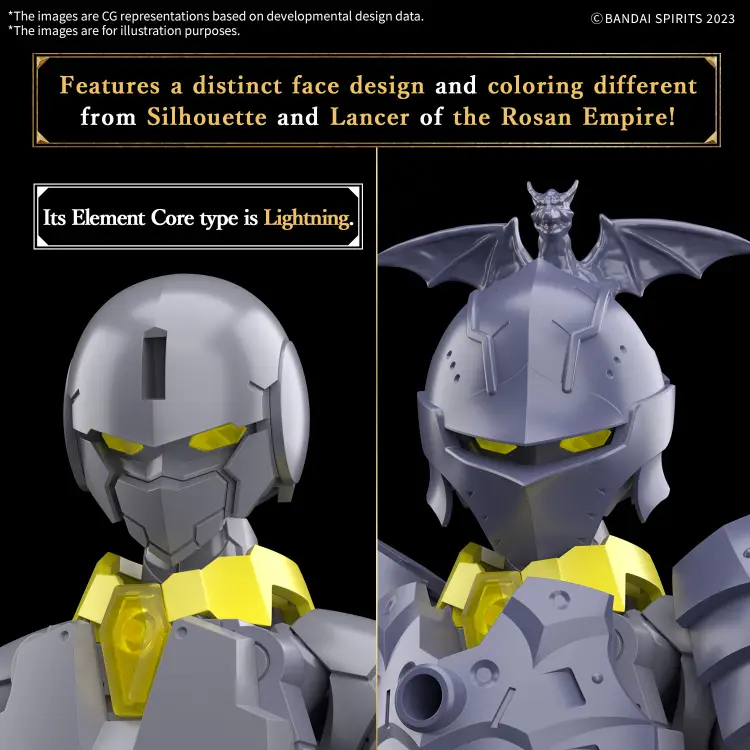 Bandai Gundam - Liber Lancer - Zestaw modelarski